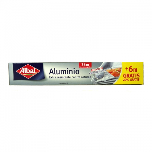 Albal Papel Aluminio 30 M + 6 M
