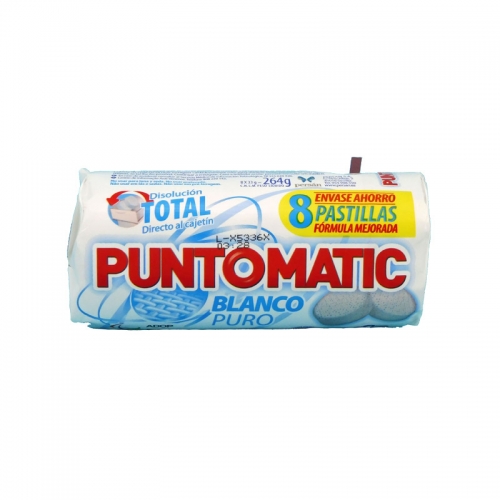 Puntomatic Blanco Puro 8 Pastillas