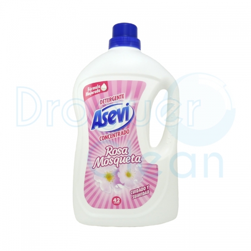 Asevi Detergente Líquido Concentrado Rosa Mosqueta 3 L