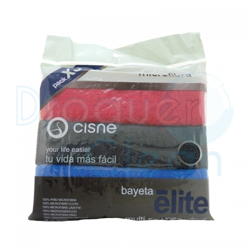Cisne Bayeta Microfibra Elite 3 Uds