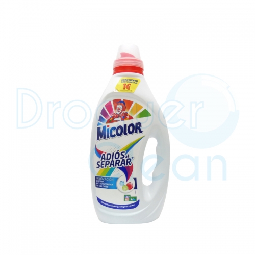 Micolor Detergente Líquido Gel Adiós Al Separar  1,150 L