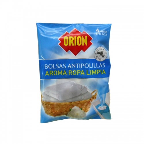 Orion Bolsas Antipolillas Aroma Ropa Limpia 20 Uds
