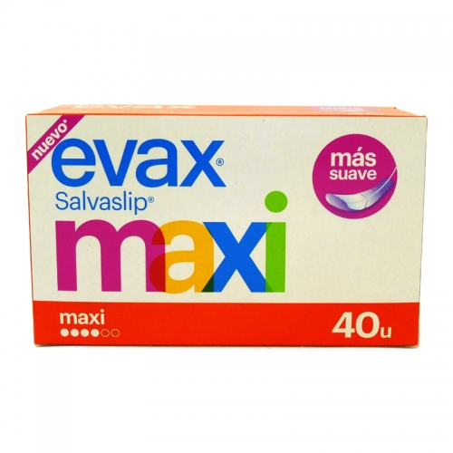 Evax Salvaslips Maxi 40 Servicios