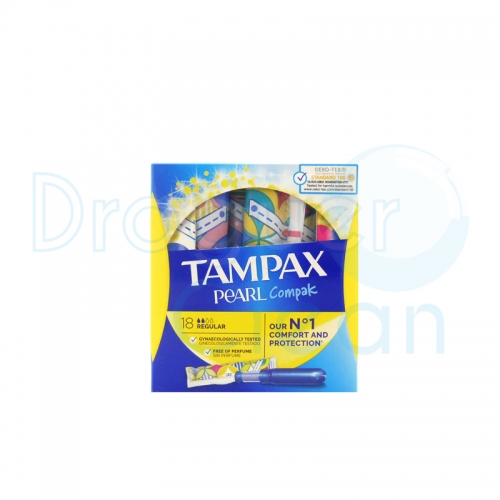 Tampax Compak Pearl Regular 18 Servicios