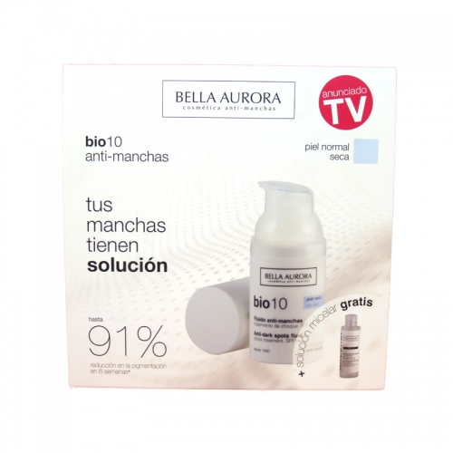 Bella Aurora Bio 10 Serum Anti-Manchas Piel Normal/Seca 30 Ml+Agua Micelar 15 Ml