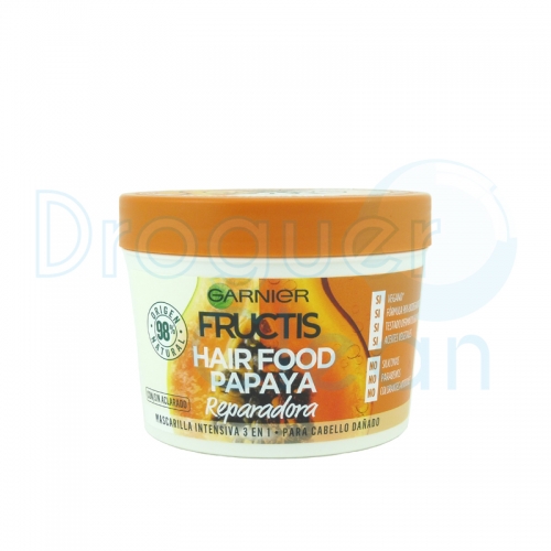 Garnier Fructis Mascarilla Hair Food Papaya 390 Ml