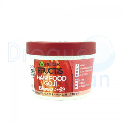 Garnier Fructis Mascarilla Hair Food Goji 390 Ml