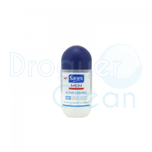 Sanex Men Desodorante Roll-On Active Control Sin Alcohol 50 Ml