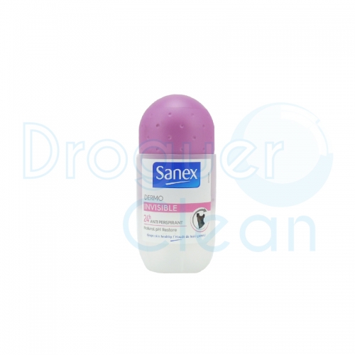 Sanex Desodorante Roll-On Dermo Invisible 50 Ml