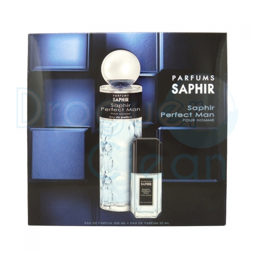 Saphir Eau De Parfum Estuche Perfect Man Hombre Spray 200 Ml + 30 Ml