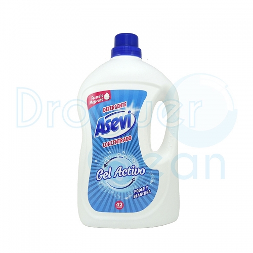 Asevi Detergente Líquido Concentrado Gel Activo 2280 Ml
